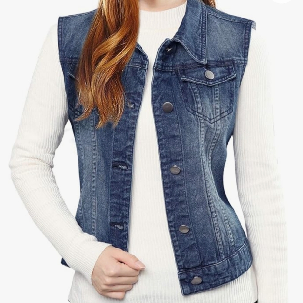 Allegra K Vest L